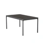 HOUE - FOUR Outdoor Tisch, 160 x 90 cm, dunkelgrau / graphit