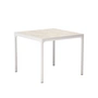 HOUE - FOUR Outdoor Tisch, 90 x 90 cm, muted white / shell