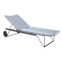 HOUE - CLICK Chaise Longue verstellbar, dusty light blue
