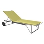 HOUE - CLICK Chaise Longue verstellbar, lemon zest