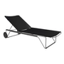 HOUE - CLICK Chaise Longue verstellbar, schwarz