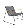 HOUE - CLICK Roomy Outdoor Lounge Chair, dunkelgrau