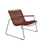 HOUE - CLICK Roomy Outdoor Lounge Chair, paprika
