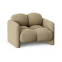 OUT Objekte unserer Tage - Sander Up Sessel, beige (Stoff Kvadrat Autumn 0221)
