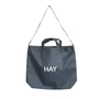 HAY - Grid Crossover Bag M, dunkelblau