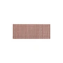 HAY - Haze Outdoor Teppich 80 x 200 cm, iron red