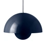 &Tradition - FlowerPot Pendelleuchte VP2, stahlblau