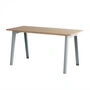 TipToe - NEW MODERN Schreibtisch, 75 x 150 cm, Birke / pale blue