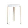 TipToe - LOU Hocker Venezia, recycled plastic / cream white