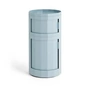 HAY - Facet Cabinet 110 mit Füßen und Rollen, misty blue