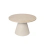 Broste Copenhagen - Miro Beistelltisch, Ø 75 x H 45 cm, beige
