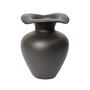 Broste Copenhagen - Florentina Vase, Ø 24 cm x H 32 cm, schwarz, matt