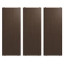 String - Regalboden 78 x 30 cm (3er-Pack), Eiche dunkel