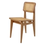 Gubi - C-Chair Outdoor Stuhl, Teak / French Cane