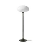 Gubi - Stemlite Stehleuchte H 110 cm, Chrom schwarz / opal