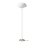 Gubi - Stemlite Stehleuchte H 150 cm, pebble grey / opal