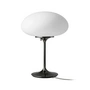 Gubi - Stemlite Tischleuchte H 42 cm, Chrom schwarz / opal