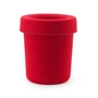 Normann Copenhagen - Hide Büroabfalleimer, bright red