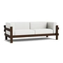 Normann Copenhagen - Kube 3-Sitzer Sofa, dunkelbraun / Hallingdal 110