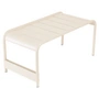 Fermob - Luxembourg breiter niedriger Tisch / Gartenbank, latte-beige