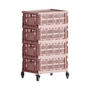 HAY- Colour Crate Rollcontainer, blush, recycled