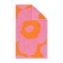 Marimekko - Unikko Gästehandtuch, 30 x 50 cm, orange / pink