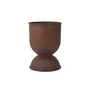 Ferm Living - Hourglass Blumentopf small, Ø 30 x H 42,5 cm, rost