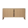 Ferm Living - Parcel Schrank, H 50 cm, Eiche natur