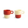 klevering - Chiquito Tasse large, 0,2 L, rot (2er-Set)