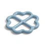 &klevering - Clover Topfuntersetzer, blau