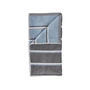 Zone Denmark - Handtuch Sauna, 50 x 100, Grey / Blue Fog / Soft Grey