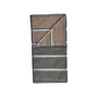 Zone Denmark - Handtuch Sauna, 50 x 100, Olive Green / Taupe / Blue Fog