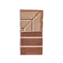 Zone Denmark - Badehandtuch Sauna, 70 x 140, Terracotta / Camel / Lupine