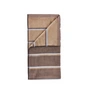 Zone Denmark - Badehandtuch Sauna, 70 x 140, Taupe / Camel / Sky Blue