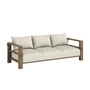 Karup - Bare Schlafsofa, Kiefer carob braun (106) / soft chalk (640)