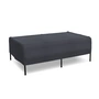 HOUE - AVON Cover für 2 Sofa, schwarz, wasserabweisend