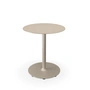 HOUE - Pico Gartentisch, Ø 64 cm, Gestell rund, beige