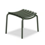 HOUE - ReCLIPS Outdoor Fußhocker, olivgrün