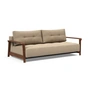 Innovation Living - Ran Schlafsofa, 227 x 117 cm, mocha (Stoff 587, mixed dance)