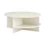 Muuto - Halves Couchtisch, off-white terrazzo