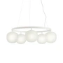 Muuto - Rime Chandelier, weiß