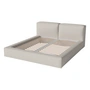 Bolia - Cosima Bett, 180 x 200 cm, beige (Adria - Bouclé und Textur)