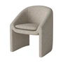 Bolia - Mielo Esstischstuhl, dunkelbeige (Nantes - Glattes Gewebe)