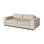 Bolia - Sepia 2,5-Sitzer Sofa, Eiche dunkel geölt / Monza beige