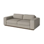 Bolia - Sepia 2,5-Sitzer Sofa, Eiche dunkel geölt / Monza sand