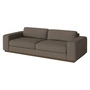 Bolia - Sepia 3-Sitzer Sofa, Eiche dunkel geölt / Memory dunkelbeige