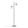 Flos - Nocturne Stehlampe F2 Kegel, silber