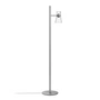 Flos - Nocturne Stehlampe F1 Kegel, silber