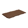 Cane-line - Al Dente Loungesessel Sitzkissen, desert red