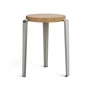 TipToe - LOU Hocker CORE, Eiche / Edelstahl